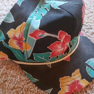 1990s Floral Y2K Snapback Vintage Rope Hat